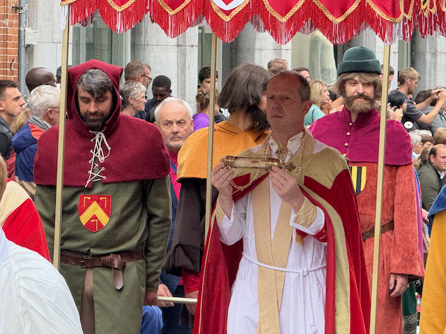 Another Relic being carried through the streets