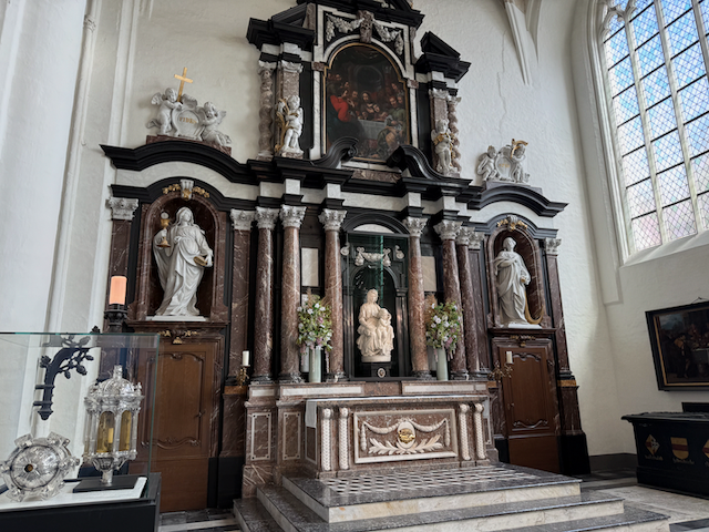 At the heart of Bruges’ Church of Our Lady stands Michelangelo’s ‘Madonna and Child’—a masterpiece of serene grace and the only one of his sculptures to leave Italy during his lifetime.