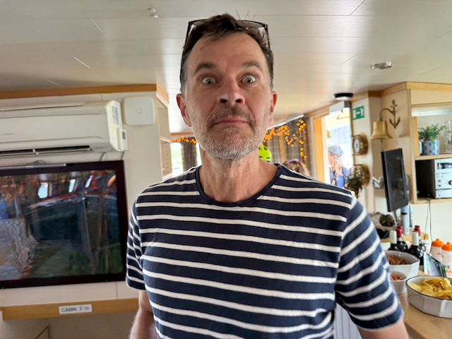 Balin has been having a great time on this trip.