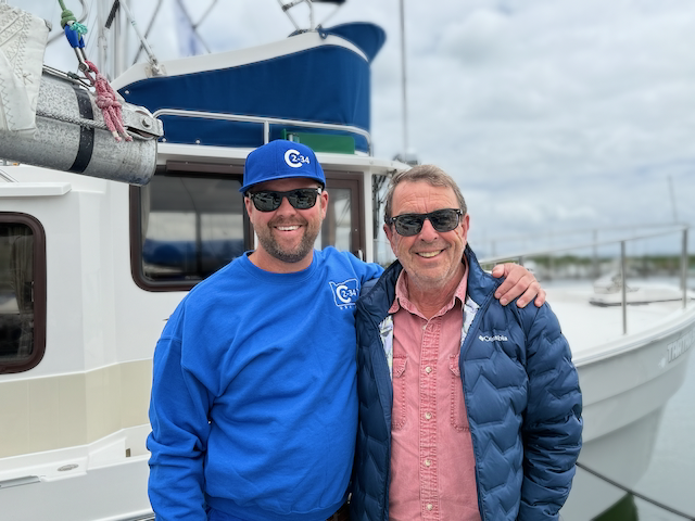 Big thanks to Ian for getting us (and our gear) to the starting line!