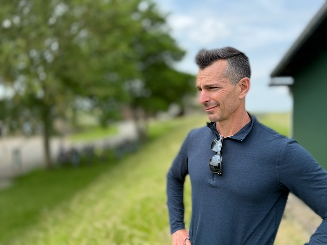 Dana taking in the sights