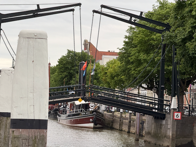 Dordrecht is a wonderful little city the old canals are surrounded by wharehouses and are now boat basins