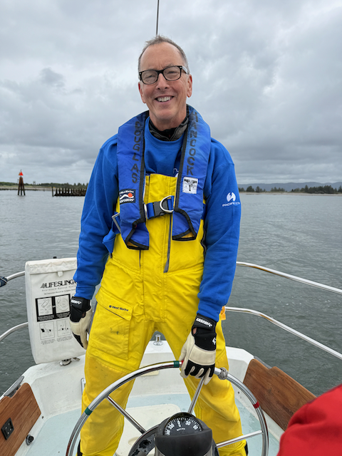 Doug Driving us out to the start line