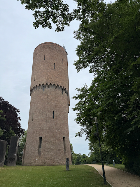 Gunpowder tower on my early morning walk.