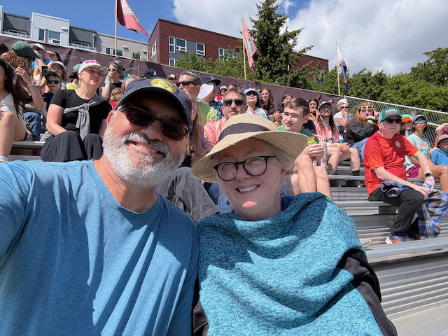 Catherine and I attended the Sal;mon Bay FC and the Ballard FC double header.