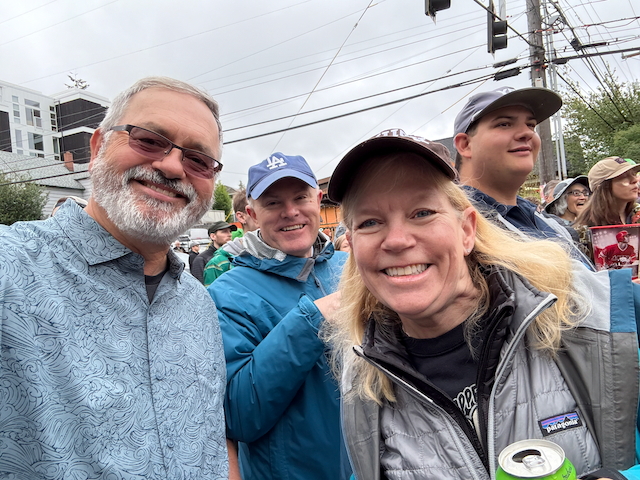 Teresa is another former coworker of mine that joined us for the soltice parade this year.