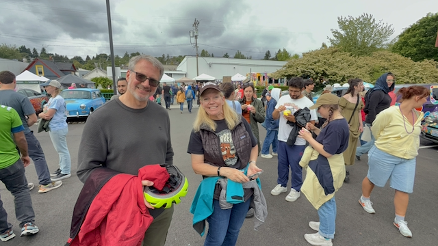 Curt also joined us for the parade!