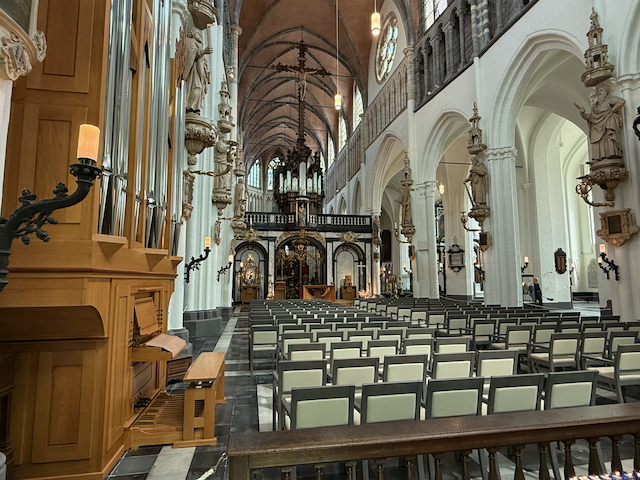 Inside of the Church of our Lady