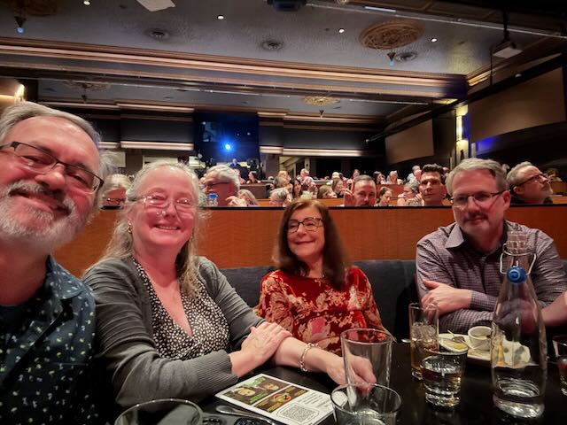 Me, Cathering, Amy and Curt at the Tripole Door