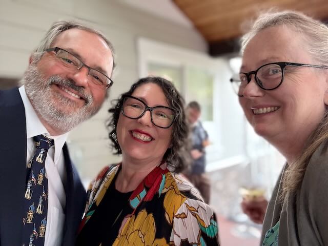 Me, Marykay and Catherine at Janelles wedding.