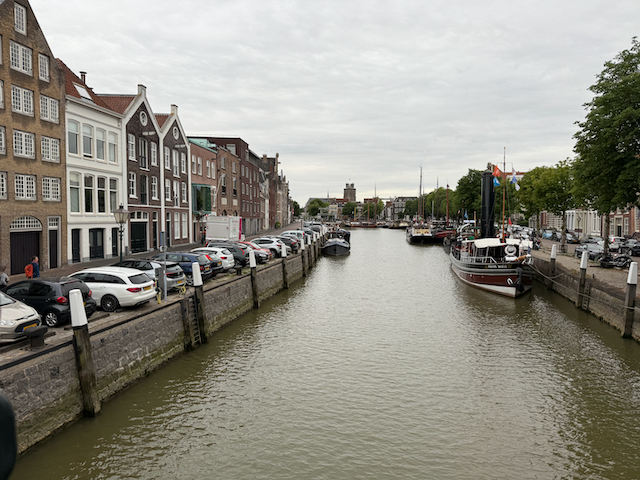 One of the canals in Dordrecht