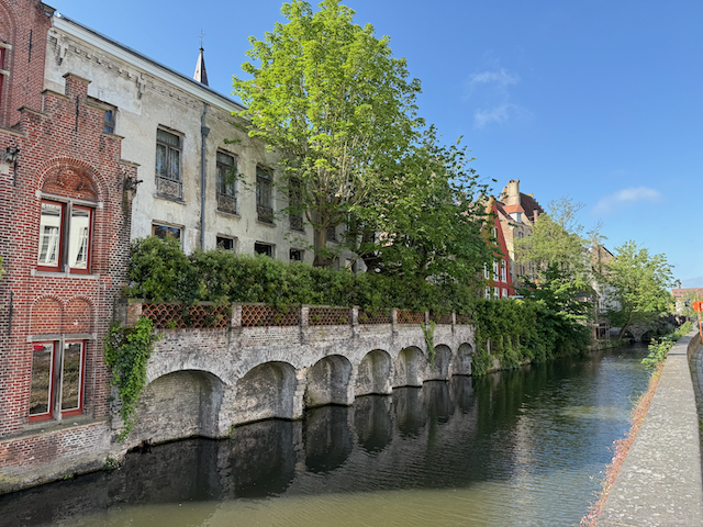 One of the canals of Bruge