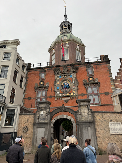 One of the city gates in Dordrecht.  I have a much better sense of what a medieval city looked like and worked like now.