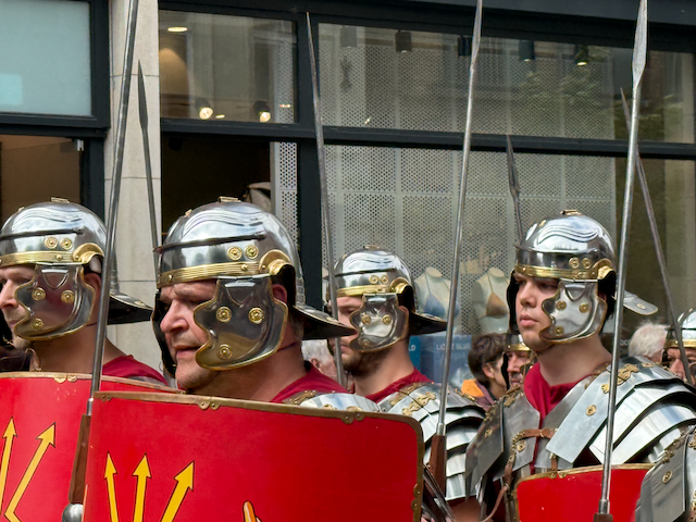 Roman soldiers
