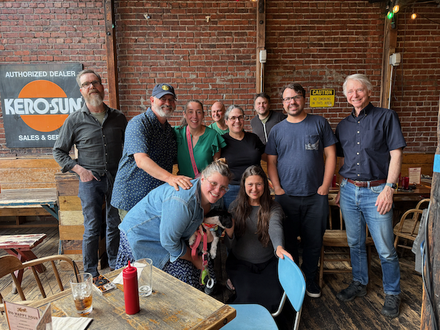 Se we got the old Happy Hour crowd back together at Kings