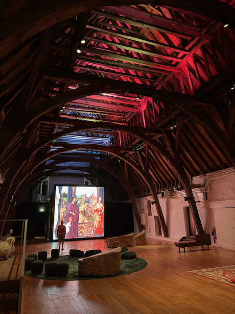 The Attic space in the hospital - this not only controlled ventation for the space, but was also where the nuns lived for many generations.