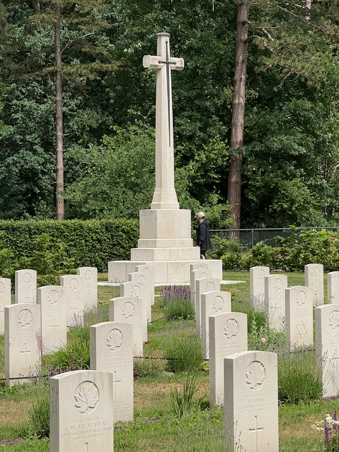 The canadian cemetary outside of Bergen Op Zoom