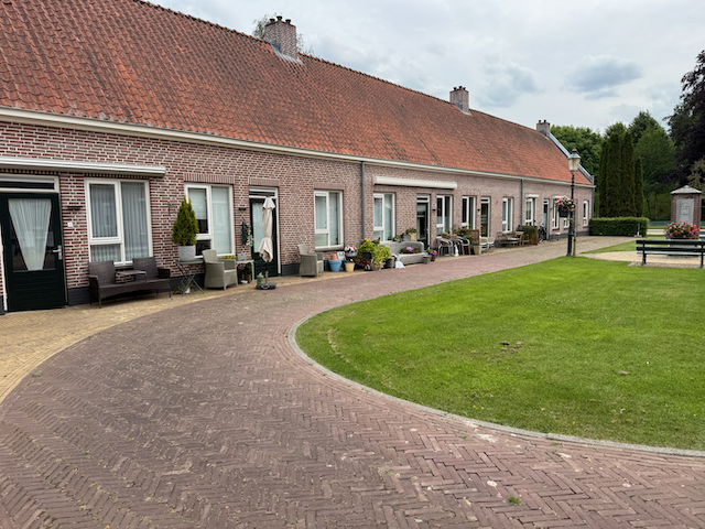 The old fort barracks are now apartments