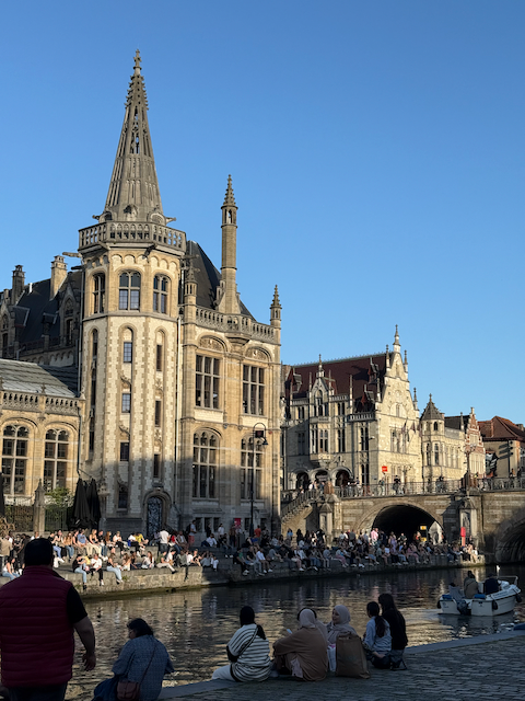we went for a walk in Ghent